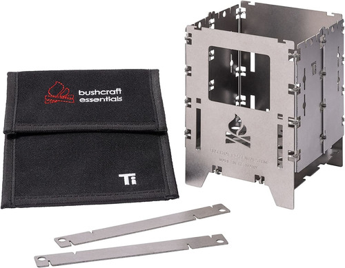 Estufa Al Aire Libre Bushbox Lf Titanium Essentials De Bushc