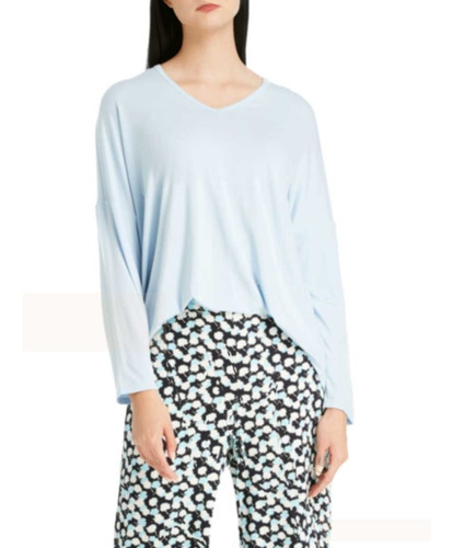 Pijama Playera-blusa Calvin Klein Manga Larga Mujer