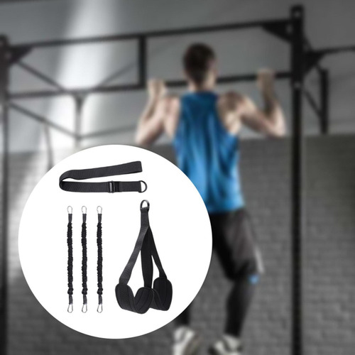A Band Pull Assist Ajustable Con Feet Mat Equipo De