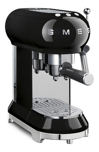 Cafetera Smeg 50's Retro Style ECF01 automática black expreso 110V