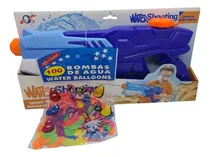Comprar Combo Verano Pistola De Agua De 8 Mts  Y Bombas De Agua
