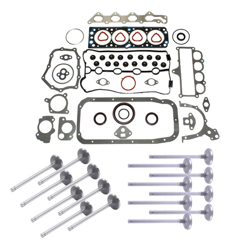 Empaquetadura Motor Y Valvulas Admision Escape Aveo 2004-16