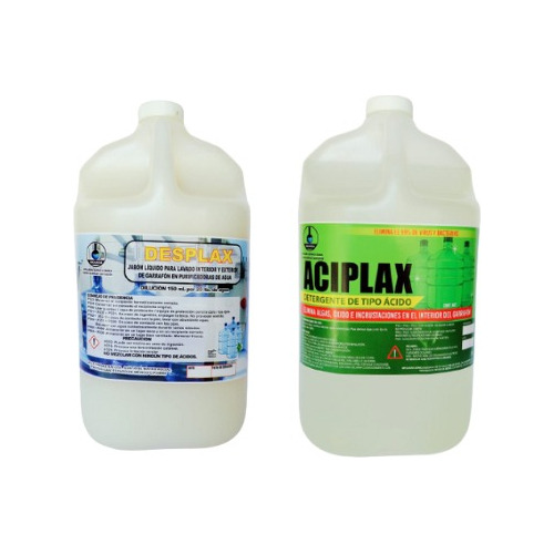 Pack De Desplax+aciplax Lavado De Garrafon Presentacion 4l