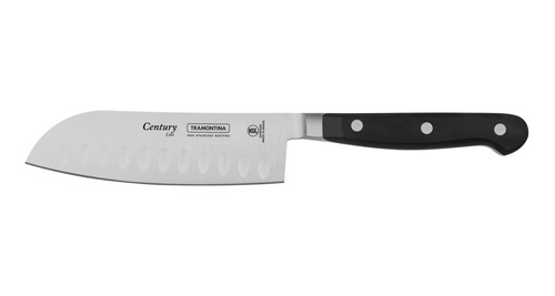 Cuchillo Santoku Tramontina Century Con Lámina De Acero Inox