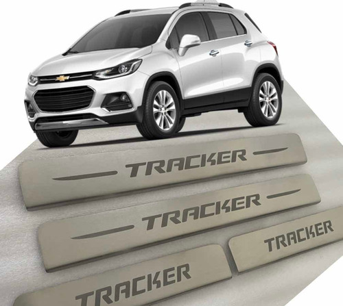 Pisapuertas Chevrolet Tracker 2021 Cromado