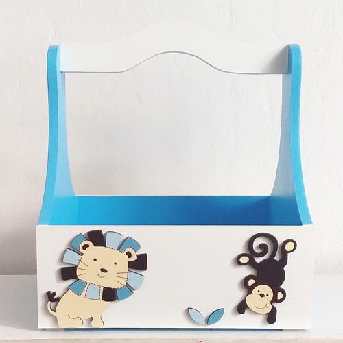 Imagen 1 de 10 de Cajas Porta Productos Del Bebe - Decoración Infantil