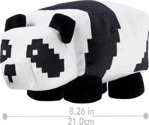 Peluche Mattel Minecraft Basic Panda Para Niños Mayores De 3