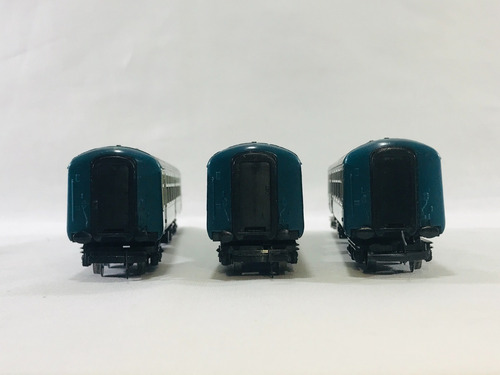 Imagen 8 de 10 de Nico Set D 3 Coches Hornby Ingleses C/interiores H0 (fph 25)