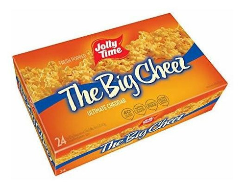 Jolly Tiempo The Big Cheez Gourmet Queso Cheddar Palomitas D