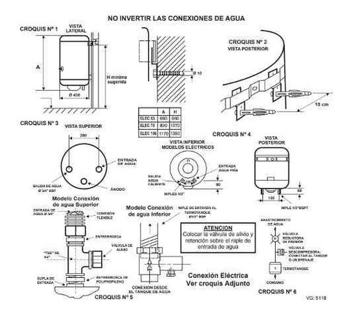 Imagen 2 de 5 de Termotanque Electrico 70 Litros Inferior Ecotermo