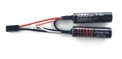 Bateria 7.4v 3000mah Titan Litio Nunchuck Tamiya