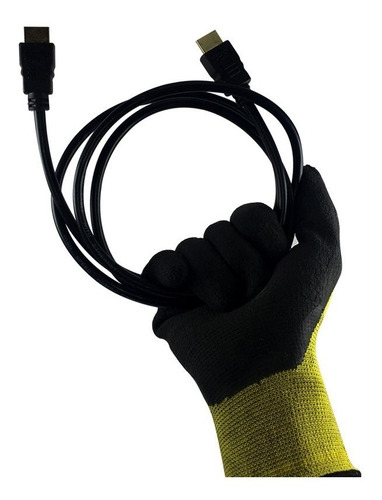 Imagen 3 de 4 de Cable Hdmi 1.5 Metros Alta Definición Hd Para Tv Led Smart Pc Ps4 Dvd Fullhd 1080 1.5m