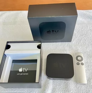 Apple Tv A1469 3ª Ger. Full Hd 8gb Preto, 512mb - Completo