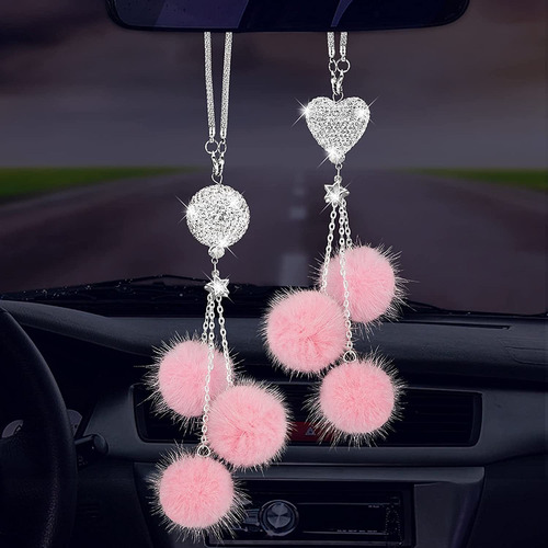 Accesorios Para Espejo Retrovisor Coche Bling Colgante Coche
