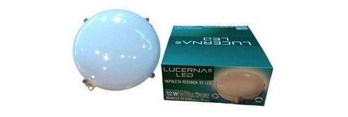 Lucerna V12 Ip65 Apoleta 12w Led Redonda Inte-exte Pol