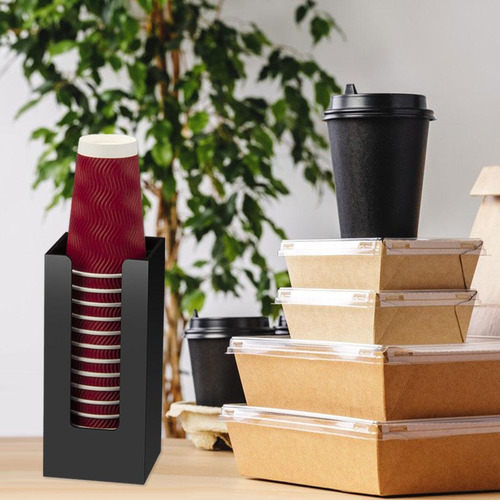 Disposable Paper Cup Dispenser For Countertops Cafe Sandwich