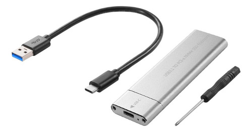 Adaptador M.2 Nvme Ssd 10gbps Usb C 3.1 Gen2 Nvme