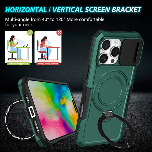 A Capa De Telefone À Prova De Choque Para iPhone 14 Pro Max