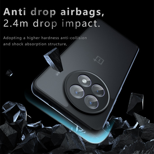 Funda Transparente Antichoque Para Oneplus + 2 Mica Pantalla Transparente Oneplus 13r/ace 5/ace 5 Pro