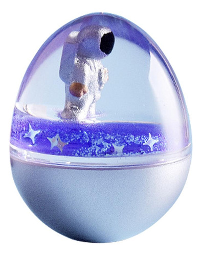 Lindo Vaso De Arena Movediza LĂquida De Astronauta Adorna