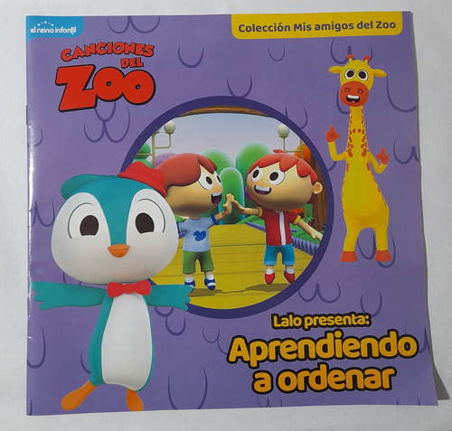 Colección Mis Amigos Del Zoo, Clarín: Figura + Cuento Pingüino Lalo