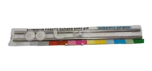 comprar Barrote Cortina Ducha En L Curvo Adaptable Aluminio - Fc