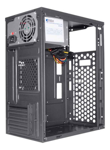 Gabinete K-mex Micro Atx Gm-02nb Áudio Ac97 Usb 2.0 - Preto
