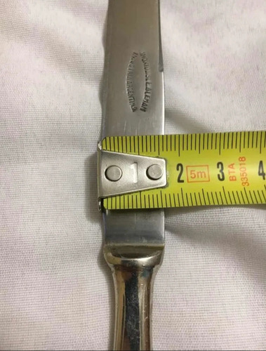 Cuchillos Estilo Francés De Postre Hojas De Acero Aleman C29 (Usado)