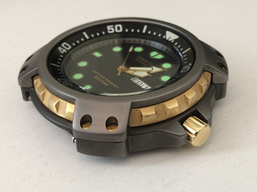 Relógio Casio Md-703 (*mod) - Diver - Antigo - Raríssimo