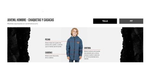 Parka Juvenil Snow Maui And Sons 5m272-ii10 Blanco-negro