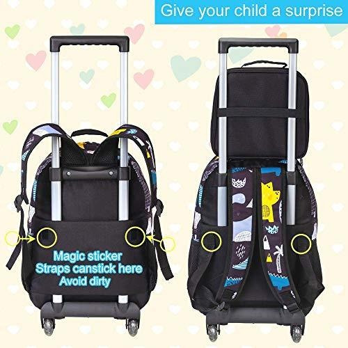 Imagen 5 de 6 de 3pcs Mochila De Laminación Para Niños, Dinosaurio Para Niños