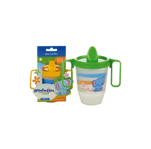Vaso Plastico Bebes Con Pico Atucha