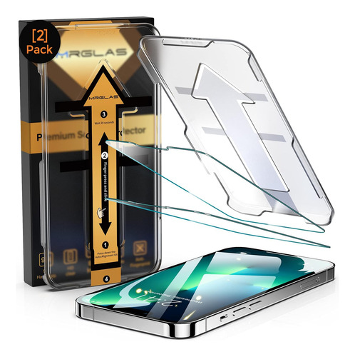 Protector D/pantalla Mrglas Para iPhone 13/13pro/6.1inch/2pa