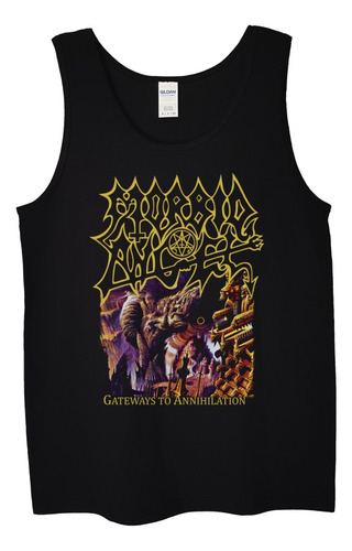 Polera Musculosa Morbid Angel Gateways To  Metal Abominatron