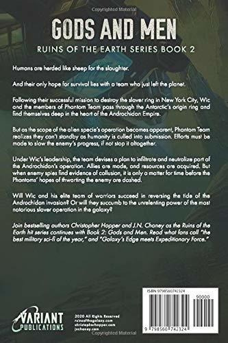 Gods And Men (ruins Of The Earth) - Hopper,..., de Hopper, Christopher. Editorial Independently Published en inglés