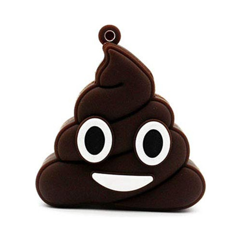 Brown Poop Poo Emoji 128 Gb Usb Flash Dispositivo