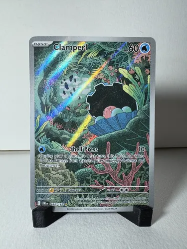 clamperl pokemon card value - (64) this Pokmon takes 10 less damage from attacks (after applying Weakness and Resistance) Clamperl (Pulsing Aura #42/234, 1-Diamond)