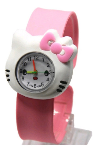 Reloj Slap Kitty Ajustable E Impermeable