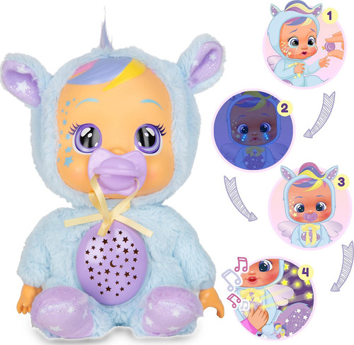 Muñeca Cry Babies Bebe Lloron Jenna Navidad