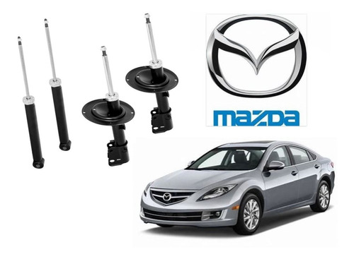 Amortiguadores Mazda 6 Año 2009 A 2013 Paquete De 4