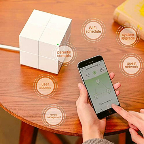 Tenda Mw6 Sistema Nova Mesh Wifi, Doble Banda Gigabit Ac1200