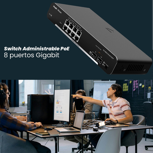 Ruijie Switch Administrable Poe Capa 2 Rg-nbs3100-8gt2sfp-p
