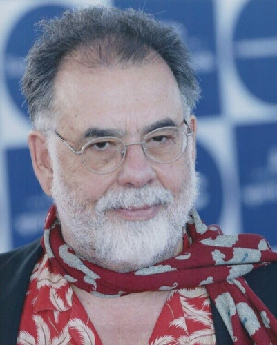 Francis Ford Coppola Bufanda Roja Avent Primer Plano 8x10