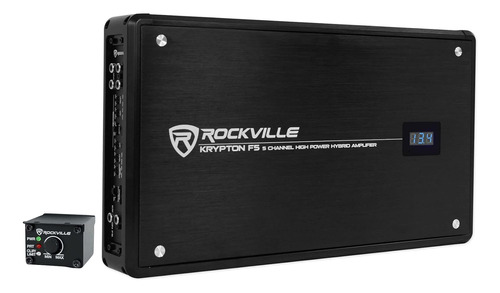 Coche Rockville Krypton F5 3200 W Peak/800 W Rms De 5 Canale