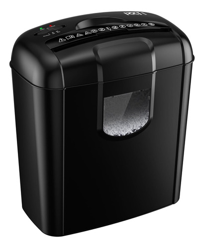 Krt Paper Shredder For Home Office, 6sheet Micro Cut Pa...