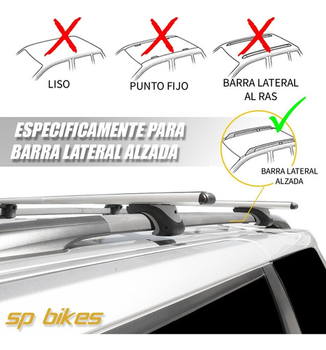 Barras Transversales Portaequipaje C/llave Subaru Forester