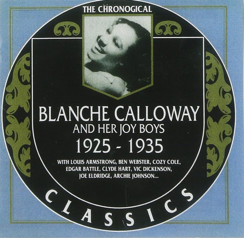 Cd: Blanche Calloway Y Sus Joy Boys 1925-35