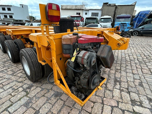 Carreta Prancha Modular Linha De Eixo Biseli - 12 Eixos