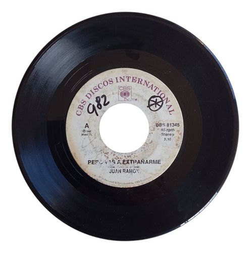 Vinilo Single De Juan Ramon -he Encontrado Un Amor ( H131 (Usado)