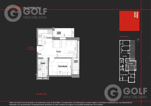 Vendo Apartamento De 2 Dormitorios Al Frente En Cordón